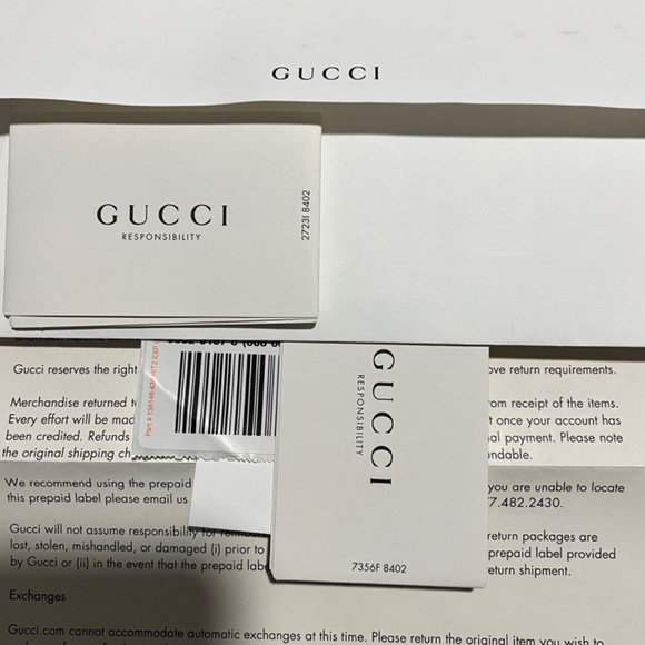 Men’s Authentic Gucci Drivers-Size 8 main image 4